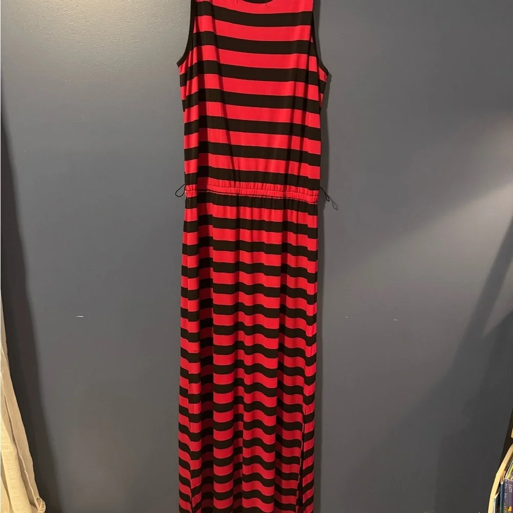 Fever Striped Pink and Black Tee - Picture 2 of 3